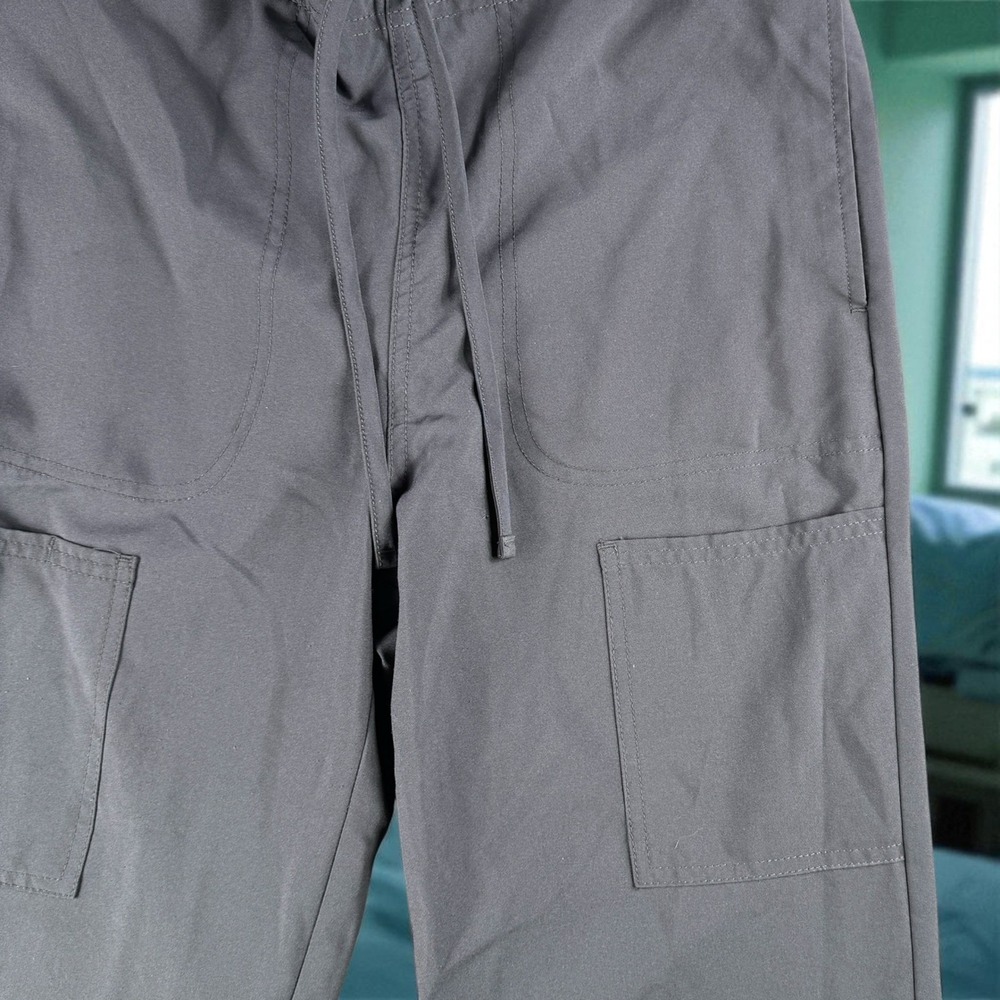 Scrubstar‎ Scrub Pants Men S Premium Pewter Gray Drawstring Medical Work